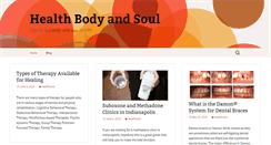Desktop Screenshot of healthbodyandsoul.com